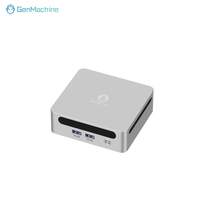 Mini PC GenMachine AMD Ryzen 5 5600U DDR4 64GB SSD HDD con Win LAN Computadora de Escritorio para Gaming Computadora de Oficina PC Gamer