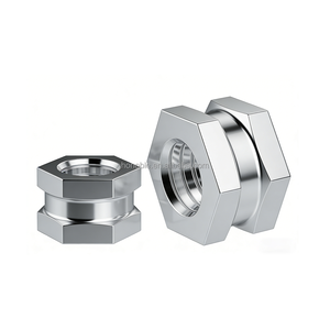 Dadi a Inserto Aperti Esagonali Senza Spallamento DIN 16903 per Stampi in Plastica per Fissaggio di Gusci di Prodotti Elettronici Digitali - Product Image 2