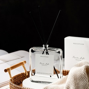 120ml flache Flasche Flame less Fireless ätherisches Öl Private Label Reed Diffusor Luxus Aroma Diffusor - Product Image 2