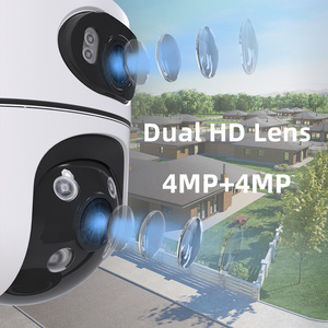 Cámara de Seguridad Wifi PTZ IP Impermeable ICSEE de Alta Calidad de 6MP, Detección de Movimiento en Exteriores, Alarma, Sistema CCTV de 360 Grados - Product Image 4