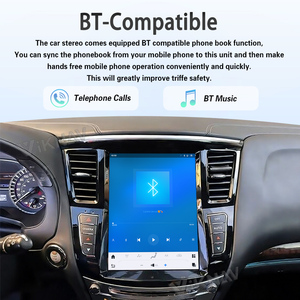 Radio de Coche Android de 12.3 Pulgadas, Estéreo para Auto Compatible con Infiniti QX60 JX35 2011-2020, Reproductor Multimedia Inalámbrico CarPlay, Navegación GPS - Product Image 3