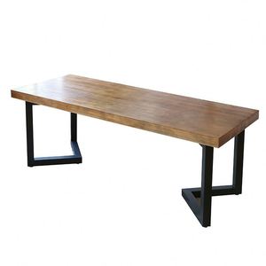 <span class=keywords><strong>Tavolo</strong></span> da Pranzo di Lusso King Size Rettangolare in Legno con Set da <span class=keywords><strong>6</strong></span> <span class=keywords><strong>Posti</strong></span> e 8 Sedie per Ristorante, <span class=keywords><strong>Tavolo</strong></span> da Pranzo di Lusso in Legno con Sedia - Product Image 5