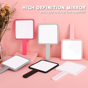 Wholesale handheld <b>makeup</b> <b>mirrors</b>, square handheld <b>mirrors</b>, portable women's desktop <b>makeup</b> <b>mirrors</b>, 2 yuan store. - Product Image 1