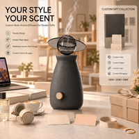 Diffuseur d'huiles essentielles portable sans eau HIITII avec soin aromatique et veilleuse pour la maison, l'hôtel et la chambre à coucher, diffuseur nébulisant