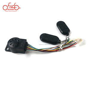 赵华热卖48V/60V/72v通用电动自行车/电动滑板车防盗报警105-125分贝塑料配件 - Product Image 5