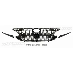 Kit carrosserie pour Civic, calandre noire brillante style TR, calandres pour Honda Civic 11e génération berline 2021-2022, accessoires auto - Product Image 5