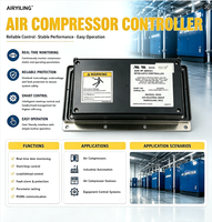 24339483 39875331 Panel PLC para Controlador de Compresor de Aire, Piezas de Repuesto Originales Nuevas, Aptas para Compresor de Aire de Tornillo, en Stock