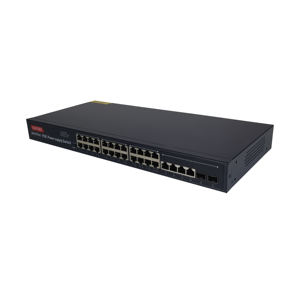 OEM/ODM-Fabrik 30 Steckplätze 10/100M PoE-Switch 400W 24 * PoE-Port 4*1000M Uplink-Port 2 * SFP-Port PoE-Switch - Product Image 4