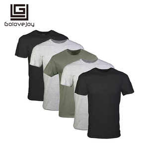GOLOVEJOY Custom Logo Heavy Weight Tshirts Tee <strong>Shirt</strong> Oversized Blank <strong>T</strong> <strong>Shirts</strong> 280gsm Thick Cotton 100% Cotton Men Tshirt - Product Image 2