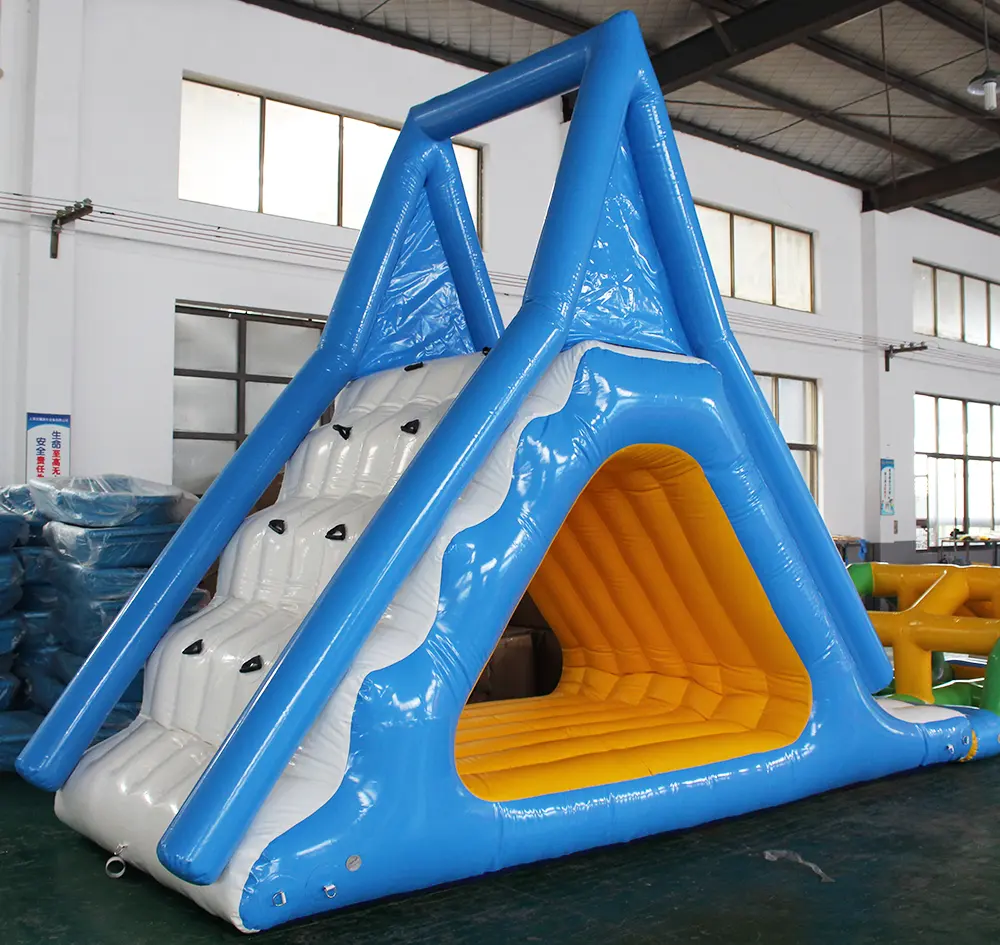 Equipamento De Jogo De Água Tamanho Adulto Inflável Emocionante Flutuante Inflável Water Slide Trampolim De Água