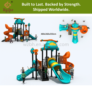 Baihe Chất lượng cao ngoài trời thiết bị giải trí OEM máy bay trượt cho công viên & trường học - Product Image 4