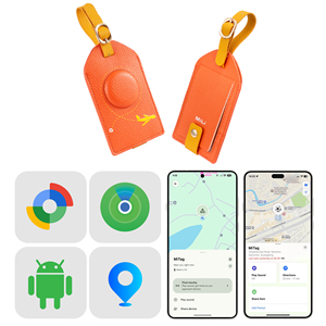 Nuovo Localizzatore GPS Anti-smarrimento MiTag Duo per Valigie e Zaini Compatibile con Find My e Google Find Hub - Product Image 1
