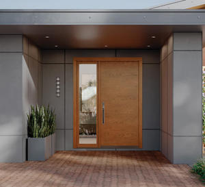 <span class=keywords><strong>Puerta</strong></span> de Entrada de Madera Sólida de Estilo Americano Europeo, <span class=keywords><strong>Puerta</strong></span> Frontal de Madera Moderna para Proyectos Residenciales y Comerciales - Product Image 5