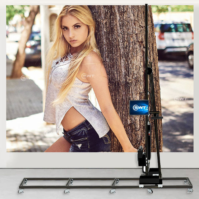 UV Ink 3D Wall Printer Machine for Directly Printing on Various Walls for House Decoration Advertising Business