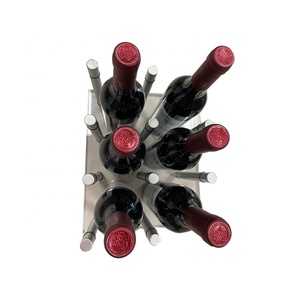 Vino rack colgante de moda <span class=keywords><strong>Bar</strong></span> de vinos estante creativo vino marco pared - Product Image 4