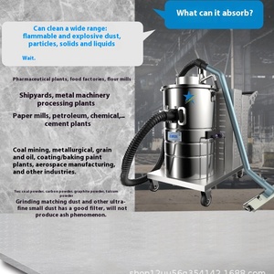 Chincan 380V Industrial <b>Vacuum</b> Cleaner 80L Reverse Blow Ash Cleaning Equipment Powder Iron Slag Removal Motor Industrial Motor V - Product Image 4