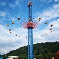 Manège Tour Volante Star Flyer, Attraction phare pour parcs d'attractions, équipement de divertissement pour parcs à thème et fêtes foraines