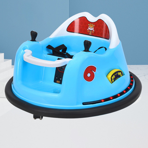 <span class=keywords><strong>Voiture</strong></span> tamponneuse électrique pour enfants, télécommandée, éducative, double propulsion, avec musique et éclairage, quatre roues motrices - Product Image 2