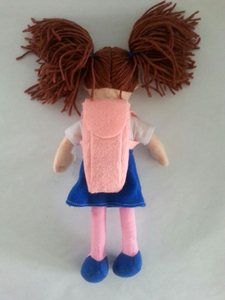 Juguetes de peluche personalizados hechos a mano para niñas, hermosa muñeca de peluche para niñas - Product Image 4
