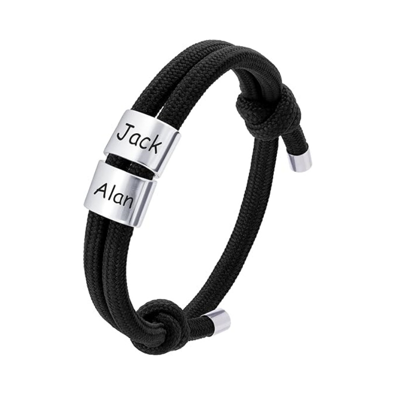 Black two beads
