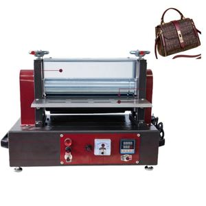 Automatic <b>Small</b> Heating Leather Edge Folding Strip <b>Drawing</b> Leather Skiving Machine with Motor - Product Image 3
