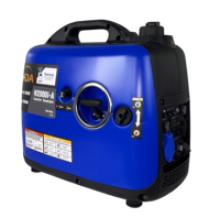 2KW Benzin Schallgedämpfter Generator Tragbarer Inverter-Generator 2000W Elektrischer Dynamo 220V Notstrom-Generator H2000i-A