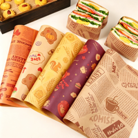 Papier sulfurisé jetable enduit de cire SP2848 pour l'emballage de hamburgers et de frites - Vente en gros