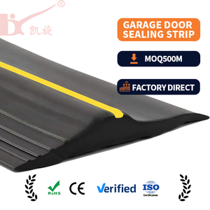 <span class=keywords><strong>Joint</strong></span> de <span class=keywords><strong>porte</strong></span> de <span class=keywords><strong>garage</strong></span> en PVC de qualité commerciale, extra épais, avec bord effilé, noir/jaune/rouge, forme personnalisée - Product Image 2