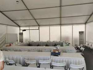 15x24m 15x27m autres décorations de mariage tente à baldaquin <span class=keywords><strong>barnum</strong></span> personnalis chapiteau transparent tente de mariage - Product Image 1