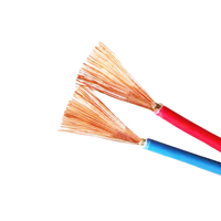 Cable de Señal Resistente al Fuego con Aislamiento LSZH de Cobre Libre de Oxígeno XLPE, Clasificación de Incendio 14/2, 2.5mm 14AWG, Par Trenzado WDZBN-RYJS