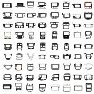 Phổ Bảng Điều Khiển Gắn Khung Xe Stereo Màn Hình Thay Thế Khung <span class=keywords><strong>Kit</strong></span> Cho 7/9/10.1 Inch <span class=keywords><strong>HD</strong></span> Hiển Thị Tương Thích Ram Camry - Product Image 1