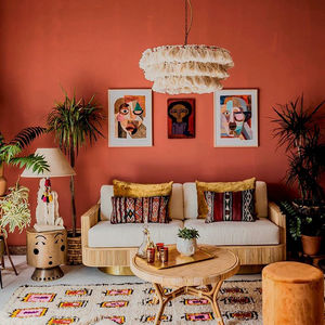 Lampes suspendues modernes en rotin faites à la main plafonnier en bois <span class=keywords><strong>suspension</strong></span> lanterne bambou <span class=keywords><strong>suspension</strong></span> pour l'éclairage de la décoration intérieure - Product Image 6