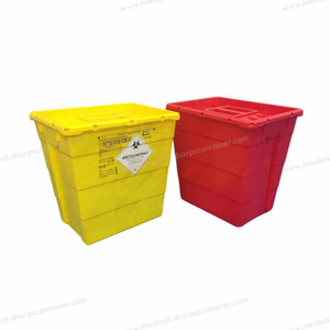 PP Material <strong>Injection</strong> Moulded <strong>Container</strong> Large Volume Medical Waste Box 30L - Product Image 1