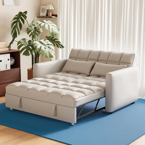 Canapé-lit <span class=keywords><strong>futon</strong></span> en gros, convertible, confortable, chambre à coucher, salon, lit de jour, fauteuil en velours, canapé-lit pliable, deux places - Product Image 1