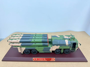 Modelo de Sistema de Míssil Superficial-Aéreo HQ-19 Chinês 1:32 Equipamento de Desfile Militar Modelo em Liga - Product Image 2