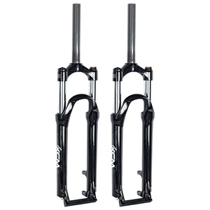 Horquilla de Suspensión para Bicicleta de Montaña XCM, 26/27.5 Pulgadas, Aleación de Aluminio, Bloqueo Mecánico, Freno de Disco, Eje QR, Dirección sin Rosca - Product Image 2