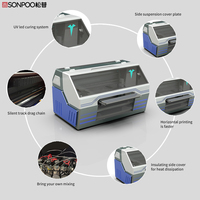 Sonpuu nouvelle imprimante à jet d'encre UV multifonction numérique DX5 tête A3 Dimension pour l'impression de t-shirts sur une imprimante DTG textile