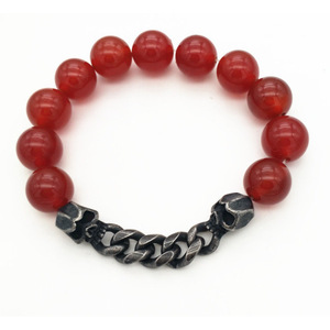 Chaîne de perles en acier inoxydable yunnique, 56mm x 9mm x 1.2mm, pour la fabrication de bracelets, accessoires de bijouterie - Product Image 2
