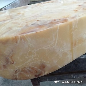 Acrylic bàn ăn Alabaster Backlit Onyx Đá Nhân Tạo tấm hiện đại quầy <span class=keywords><strong>bar</strong></span> thiết kế chống cháy liền mạch Doanh 6mm-30mm - Product Image 2