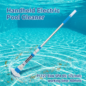 Herramienta de limpieza subacuática eléctrica, aspirador inalámbrico recargable de mano para piscina de Spa, con poste telescópico, gran oferta - Product Image 5
