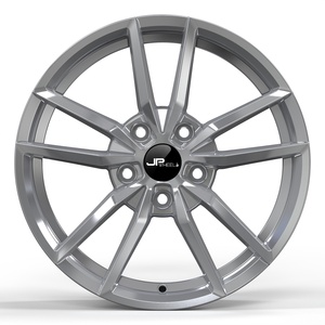 Jantes en alliage argentées et noires de remplacement OEM en gros pour <span class=keywords><strong>Volkswagen</strong></span> VW 17x7.5 pouces 5x100 5x112 ET35 ET45 # 11014 - Product Image 3