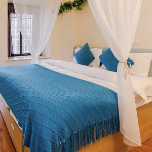 Tùy Chỉnh Chất Liệu Khách Sạn Giường Runners Jacquard Thiết Kế Đồng Bằng Phong Cách Tấm Loại Đệm Đặt 300TC Chủ Đề Đếm Tất Cả Các Mùa - Product Image 1