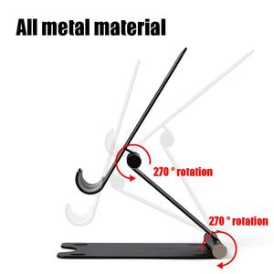 Soporte Ajustable para Teléfono Móvil, Soporte de Escritorio para Tableta de Aleación de Aluminio, Soporte de Escritorio Portátil, Soporte para Teléfono de Mesa - Product Image 6