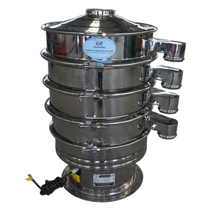 เครื่องกรองแบบสั่นสะเทือนวงกลมประสิทธิภาพสูงพร้อมมอเตอร์สำหรับการแยกวัสดุอย่างมีประสิทธิภาพในการแปรรูปอาหาร (เมล็ดกาแฟ ถั่วเหลือง) - Product Image 3