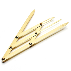 Compás de Acero 304 con Proporción Áurea para <span class=keywords><strong>Microblading</strong></span> de <span class=keywords><strong>Cejas</strong></span>, Herramienta de Medición para Maquillaje Permanente - Product Image 5