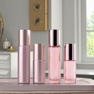 Envase Cosmético Vacío <span class=keywords><strong>StarDu</strong></span> de 10 ml, Botella de Vidrio Roll-on Color Oro Rosa para Crema de Ojos, Capacidad de 50 g, Serigrafiado - Product Image 2