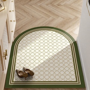 <span class=keywords><strong>Tapis</strong></span> de porte en cuir d'entrée antidérapant Vintage personnalisé haut de gamme pour entrée salle de bain salon - Product Image 3