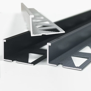 Profilé d'angle décoratif en <span class=keywords><strong>aluminium</strong></span> chromé en forme de L pour carrelage, 8mm, 10mm, 12mm, 20mm, pour usine OEM - Product Image 4