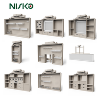 Nouveau meuble de rangement de luxe NISKO 2026 pour chambre à coucher, coiffeuse moderne pour maquillage, présentoir à montres et bijoux