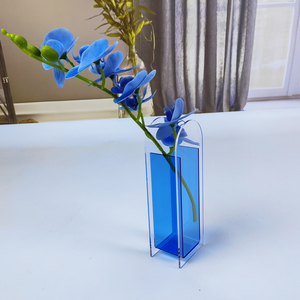 Wedding Party Home Decoration Tabletop Acrylic <strong>Flower</strong> <strong>Vase</strong> Eco-Friendly Colorful Modern Acrylic <strong>Vase</strong> - Product Image 6